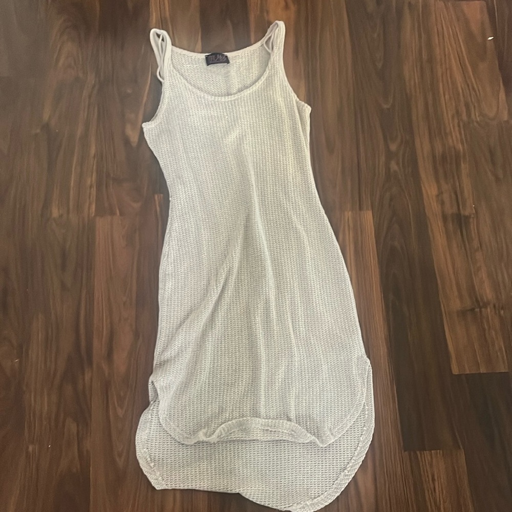 tan dress